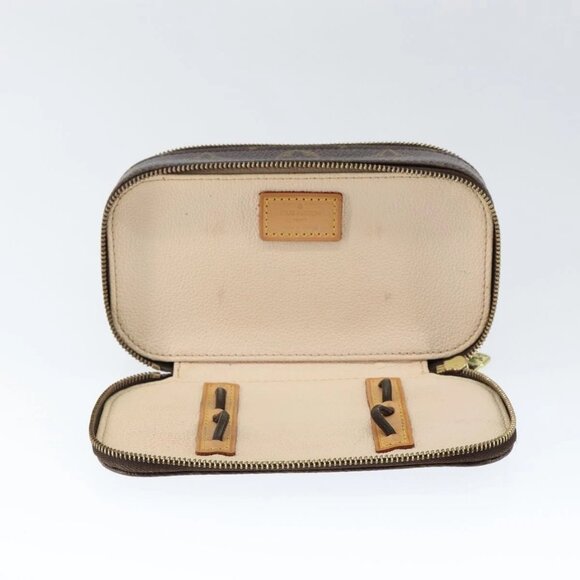 LOUIS VUITTON Monogram Trousse Brush PM Cosmetic Pouch M47510 LV Auth 149213 - Picture 11 of 16